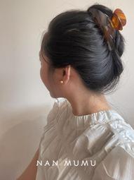 韓國醋酸鯊魚夾france法式復古大號抓夾高級質感後腦勺盤髮夾頭飾 歷史價格詳細信息