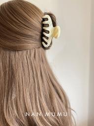 限時熱賣~大號考拉抓夾高級感小號設計感小眾女生發量少可愛醋酸發夾鯊魚夾 歷史價格詳細信息