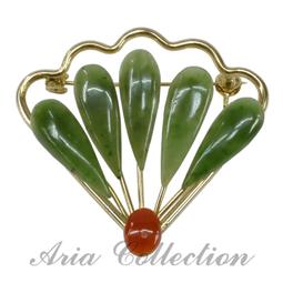 台灣玉扇形龍鳳墬子 36x46mm 雙面雕刻 8-5101P 碧玉墬子 歷史價格詳細信息