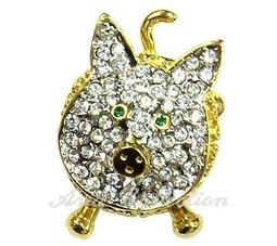 流行別針-搖擺鼠 老鼠胸針 2.6x5.1公分 J038-B367 歷史價格詳細信息