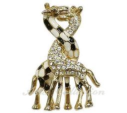 流行別針-長頸鹿 胸針 4.4x6.5公分 J038-BMF040 歷史價格詳細信息