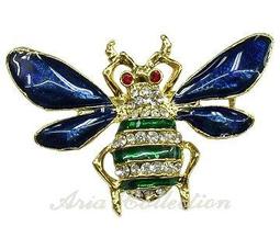 胸針 別針 蜜蜂胸針女高檔胸花韓國奢華大氣質徽章裝飾別針創意百搭衣服配飾 衣服配飾-寶島百貨 歷史價格詳細信息