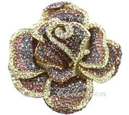 玫瑰花胸針設計感小眾高檔女2022年新款扣子防走光可愛日系按扣式-沐陽家居 歷史價格詳細信息