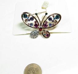 [杏芙飾界] 水鑽 鋯石 小胸針  別針 002 ---共10款 歷史價格詳細信息