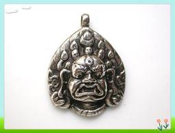 【雅之賞|藏傳|佛教文物】西藏色拉寺三合一護身符 馬頭明王殿加持開光護身符~022104 歷史價格詳細信息