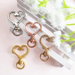 ???? 心之芳DIY手作工坊 ????DIY飾品配件~【新款愛心/桃心】造型鑰匙扣/鑰匙圈 歷史價格詳細信息