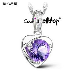 女項鍊 墬飾 百搭 仕女 流行 時尚  OL 宴會 聚會 寶石 手工鑲嵌鋯石 白金＜時尚簡約系列2＞＊鈦幸福之家＊ 歷史價格詳細信息