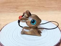 【呼嚕嚕】非洲 天然小葉紫檀木藍眼虎寶寶吊飾 歷史價格詳細信息