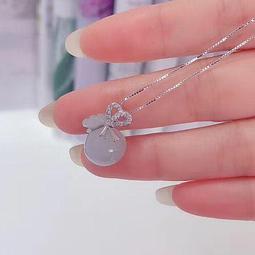 天然翡翠玉石福袋錢袋腳鏈女紅繩手工編織學生百搭飾品配飾特艾超夯 精品 歷史價格詳細信息