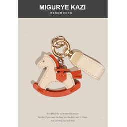 鑰匙扣MIGURYE KAZI皮質小法斗汽車鑰匙扣掛件精致女可愛小狗情侶掛飾品 歷史價格詳細信息