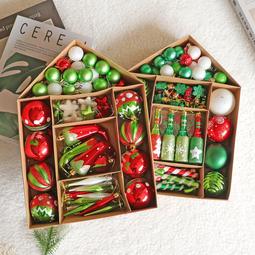 耶誕節裝飾品耶誕球雪花星星掛件裝扮耶誕樹配飾場景佈置拍照道具 歷史價格詳細信息