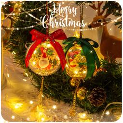 耶誕節發光耶誕木質樹擺件創意桌面裝飾品咖啡廳櫥窗場景佈置木屋 歷史價格詳細信息