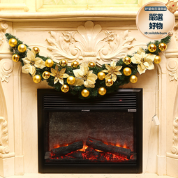 勁野 120CM耶誕節裝飾羊角藤條1.5米耶誕樹飾品藤條花環掛件佈置 歷史價格詳細信息