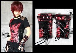 ＊mini PUNK LOLO＊龐克個性街頭-戰慄生存遊戲頹廢洗舊拉鏈口袋襯衫 (Y-591)PUNK GOTHIC 歷史價格詳細信息