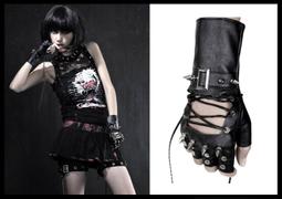 ＊mini &amp;amp; PUNK LOLO＊龐克個性街頭-銀河光速戰記光輪盔甲鉚釘個性背心 (Y-451)PUNK LOLITA 歷史價格詳細信息