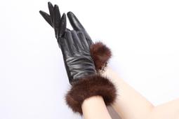 『老兵牛仔』CF-2005春秋冬季山羊皮保暖加絨真皮手套/女手套/時尚/羊皮手套/個性 歷史價格詳細信息