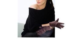 手套女冬開車騎車寫字保暖彈力韓版可愛戶外騎行觸屏薄款秋露二指 歷史價格詳細信息