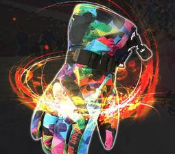 防水手套女冬季保暖男款騎車戶外自行車加絨觸屏薄款防風騎行學生 歷史價格詳細信息