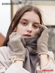 冬季羊毛手套女款2023新款保暖加絨加厚戶外騎行電動車防風可觸屏 歷史價格詳細信息