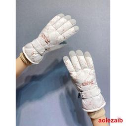 全掌觸屏男女情侶滑雪手套 冬季加絨厚棉保暖騎行電動車防寒防水 歷史價格詳細信息