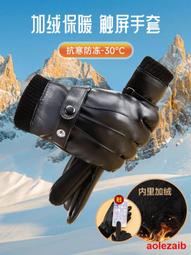 手套男士冬季保暖觸屏加絨加厚防水防滑耐磨戶外騎行開車全指手套 歷史價格詳細信息