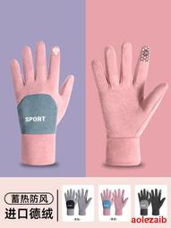 手套女冬季騎行防寒防風保暖冬天電動車觸屏加絨加厚防水滑雪手套 歷史價格詳細信息