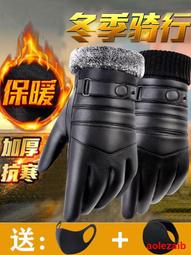 皮手套男冬季騎行加絨保暖防風騎行開車觸屏摩托車防寒發熱手套H 歷史價格詳細信息