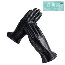 【喜番屋】真皮羊皮絨毛內襯全掌可觸碰螢幕女士騎車手套【LGL05】 歷史價格詳細信息