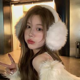 可愛毛絨帽子女生冬季保暖防寒毛茸茸護耳雷鋒帽冷帽新款學生卡通 歷史價格詳細信息