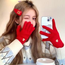 紅色可愛小熊少女書包 百搭大學生雙肩包女日系ins初中高中生揹包 歷史價格詳細信息