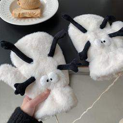 手套女冬季加厚加絨騎車防寒可觸屏騎行電動車保暖蝴蝶結棉手套女 歷史價格詳細信息