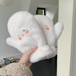 秋冬季加絨手套羽絨棉女士加厚雙層防風騎車防滑春天可愛保暖韓版 歷史價格詳細信息