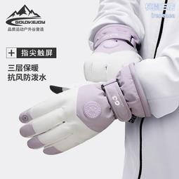 滑雪手套女情侶冬季棉保暖加絨加厚電動車戶外防風防水男騎行騎車 歷史價格詳細信息