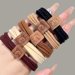 女生橡皮筋頭繩 扎頭高彈力耐用 簡約ins髮繩 髮圈 網紅明星都在用 高馬尾頭飾 高彈力髮帶 髮飾 髮圈 歷史價格詳細信息