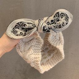 韓國飾品頭飾毛毛髮飾後腦勺盤髮鯊魚夾交叉超大號毛絨抓夾夾 歷史價格詳細信息