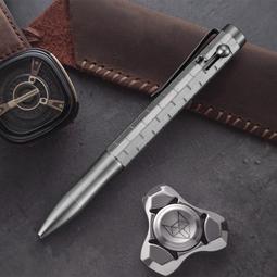 戰術筆鈦合金便攜多功能商務簽字筆拉栓式筆高檔男生edc 歷史價格詳細信息