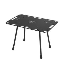 戶外黑化鋁合金置物架可變形折疊桌子多功能便攜式兩用輕量化露營 歷史價格詳細信息