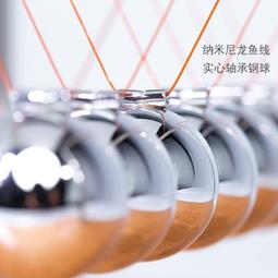 牛頓擺鋼鐵俠混沌擺件永動機高檔禮品創意家居實木底座科技擺件 歷史價格詳細信息