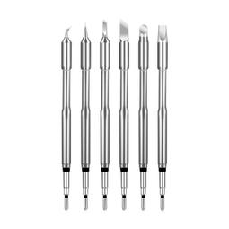 烙鐵頭 家用電烙鐵OLED可調溫式T12透明恆溫電烙鐵白光黃花洛鐵T12 烙鐵頭 歷史價格詳細信息