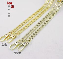 鍊條 肩帶 包帶 包包配件1.6cm寬 淺金色 五排壓花鍊條包包鍊子 裝飾鍊 包帶配件 歷史價格詳細信息