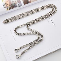 鍊條 肩帶 包帶 精琢耿7mm麻將包肩帶復古金屬鍊手機包鍊工具包鍊斜挎鍊子鎏金色 歷史價格詳細信息