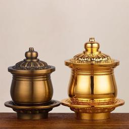 佛前供水杯純銅心經供佛杯凈水杯圣水杯佛具用品佛堂貢杯菩薩銅杯 歷史價格詳細信息