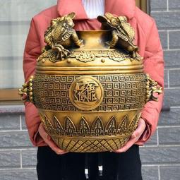 聚寶盆 純銅聚寶盆 招財納福 聚財 水缸 米缸 歷史價格詳細信息