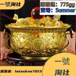 聚寶盆 純銅聚寶盆 招財納福 聚財 水缸 米缸 歷史價格詳細信息