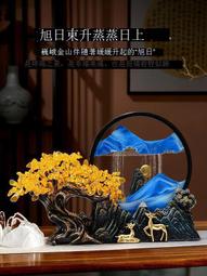 客廳玄關流沙畫鹿擺件桌面電視櫃酒櫃沙漏家居裝飾品喬遷結婚 歷史價格詳細信息