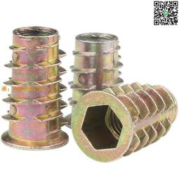 內外牙套筒雙頭牙螺絲批頭六角柄轉內/外絲預埋鎖緊螺母自攻套筒 (內牙套筒-M6) 288-00176 歷史價格詳細信息