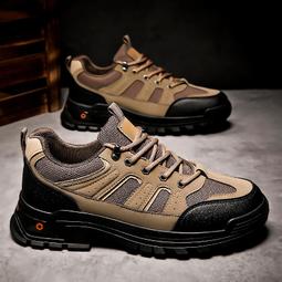 男鞋秋冬季厚底工作防滑耐磨男士勞保潮鞋2023新款加絨棉鞋馬丁靴 歷史價格詳細信息