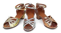 兒童舞鞋軟底女童亮片刺繡芭蕾舞鞋成人練功爪鞋瑜伽鞋跳形體 歷史價格詳細信息