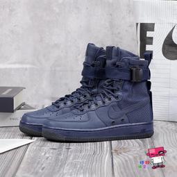 NIKE AIR FORCE 1 黑藍 AF1 慢跑鞋 運動鞋 休閒鞋 歷史價格詳細信息