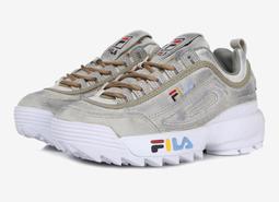 Fila Disruptor 2 Premium 鋸齒鞋 灰 粉色系 彩色 女鞋 增高厚底【ACS】 4C113V792 歷史價格詳細信息